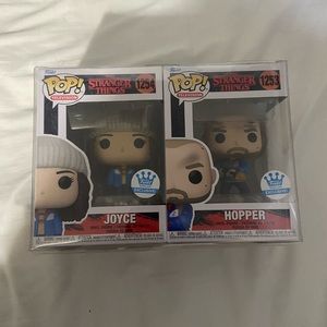 STRANGER THINGS SEASON 4 JOYCE AND HOPPER FUNKO POP